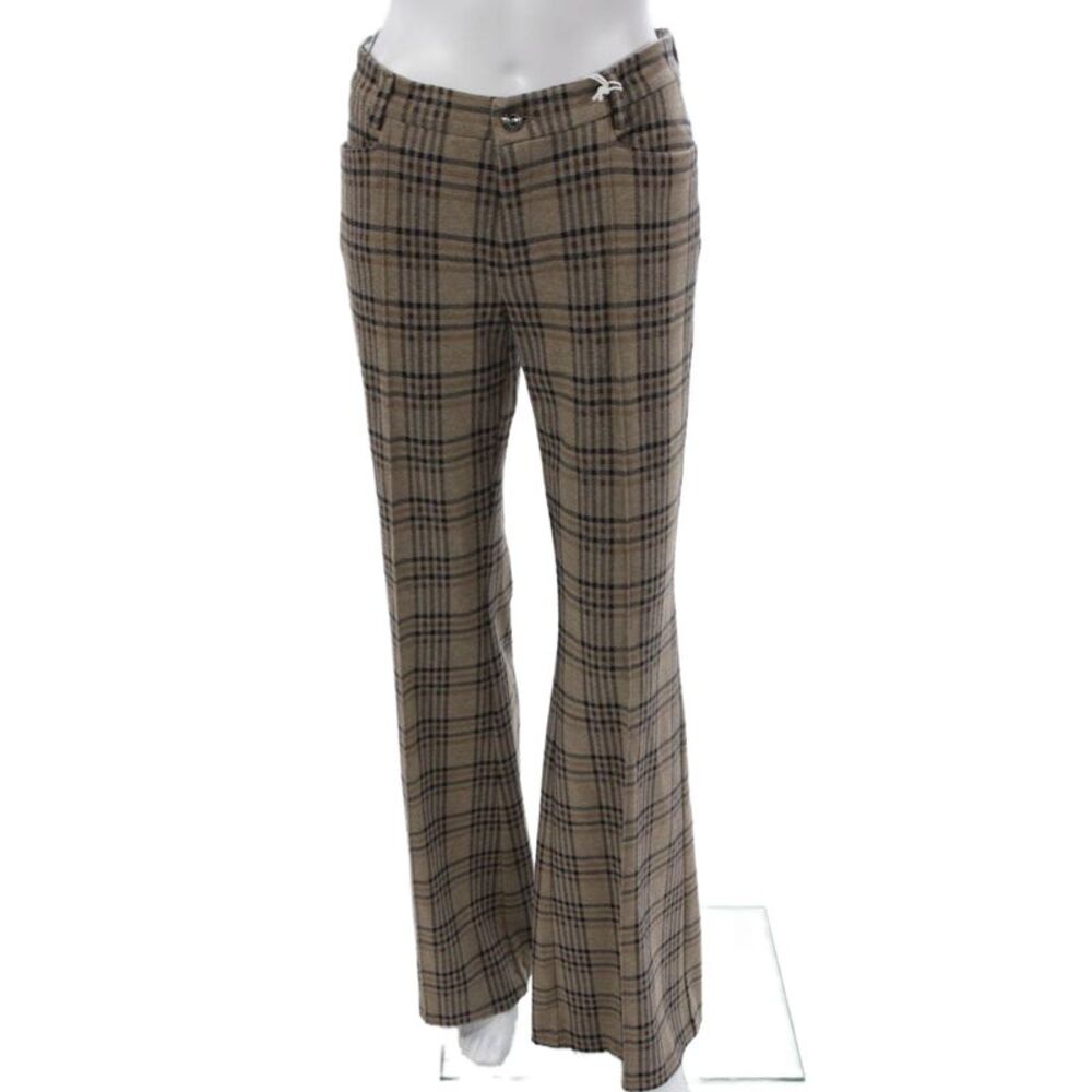 Mac Jeans Womens Beige Viscose Dress Pants Button Closure Size 6